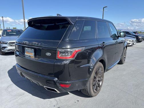 Santorini Black Metallic 2018 Land Rover Range Rover Sport Supercharged