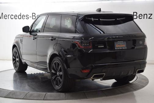 Santorini Black Metallic 2018 Land Rover Range Rover Sport Supercharged