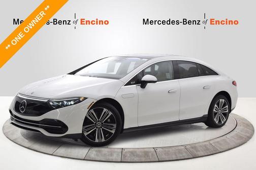 Polar White 2023 Mercedes-Benz EQS 450 4MATIC