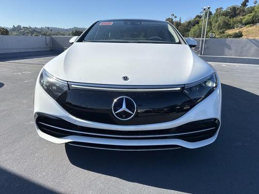 Polar White 2023 Mercedes-Benz EQS 450 4MATIC