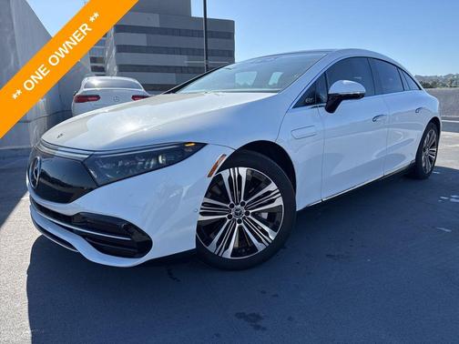 Polar White 2023 Mercedes-Benz EQS 450 4MATIC