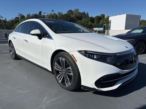 Polar White 2023 Mercedes-Benz EQS 450 4MATIC