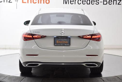 Polar White 2023 Mercedes-Benz C-Class Sedan