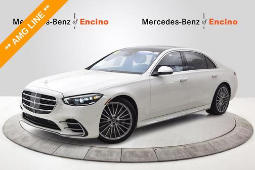 MANUFAKTUR Diamond White 2023 Mercedes-Benz S-Class 4MATIC