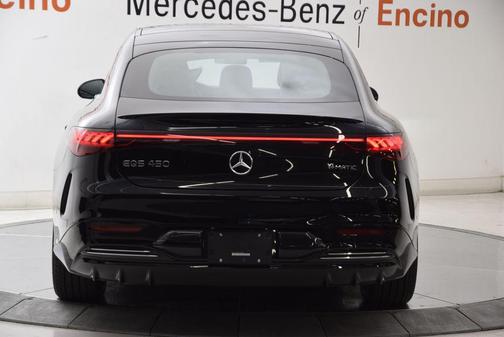 Black 2026 Mercedes-Benz EQS 450 4MATIC