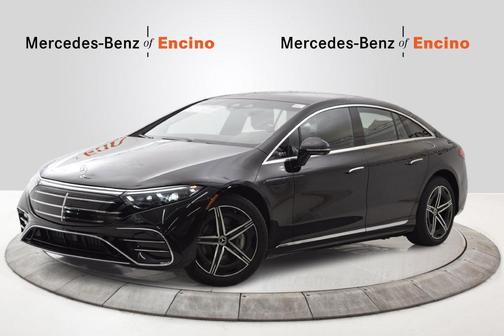 Black 2026 Mercedes-Benz EQS 450 4MATIC