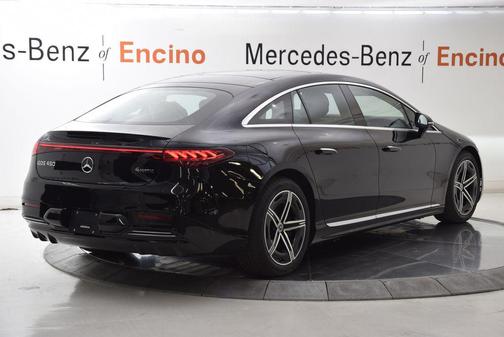 Black 2026 Mercedes-Benz EQS 450 4MATIC