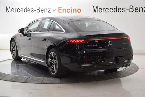 Black 2026 Mercedes-Benz EQS 450 4MATIC