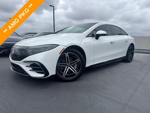 Polar White 2024 Mercedes-Benz EQS 450 4MATIC