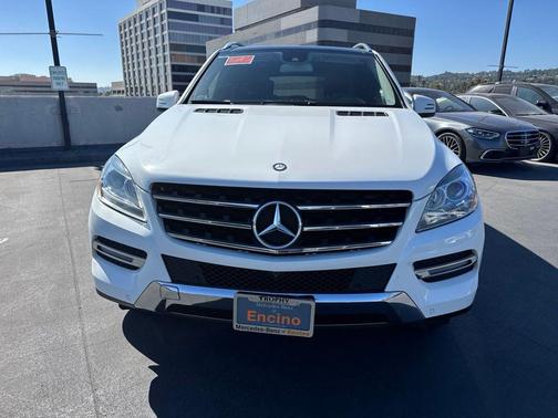 Polar White 2015 Mercedes-Benz M-Class ML 350