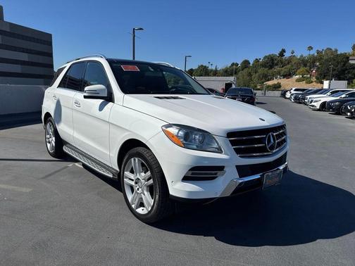 Polar White 2015 Mercedes-Benz M-Class ML 350