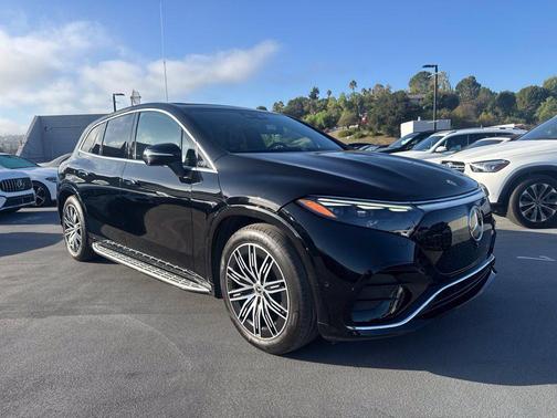 Black 2023 Mercedes-Benz EQS 450 4MATIC