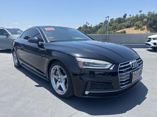 Brilliant Black 2018 Audi A5 2.0T Premium