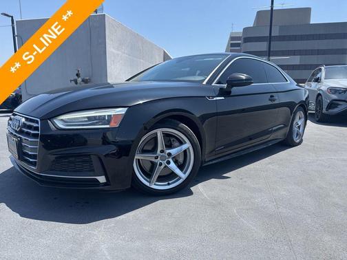 Brilliant Black 2018 Audi A5 2.0T Premium