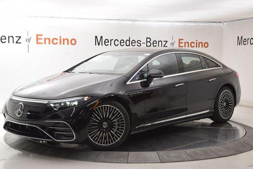 Obsidian Black Metallic 2026 Mercedes-Benz EQS 580 4MATIC