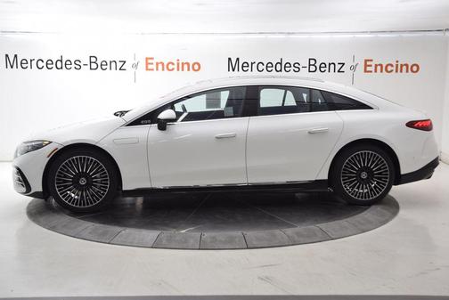 Polar White 2024 Mercedes-Benz EQS 450 4MATIC