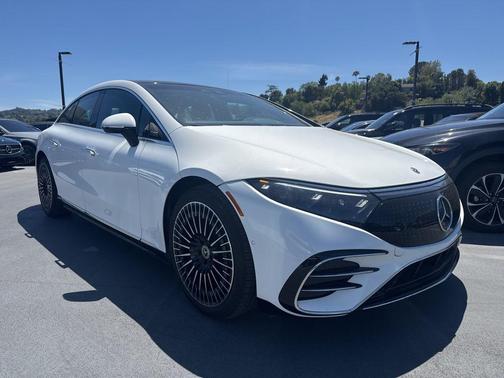 Polar White 2024 Mercedes-Benz EQS 450 4MATIC