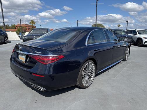 Nautical Blue Metallic 2022 Mercedes-Benz S-Class 4MATIC