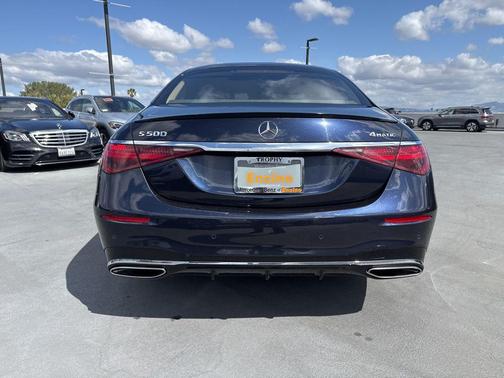 Nautical Blue Metallic 2022 Mercedes-Benz S-Class 4MATIC