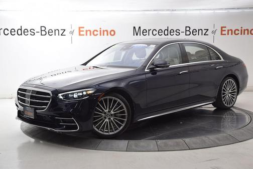 Nautical Blue Metallic 2022 Mercedes-Benz S-Class 4MATIC