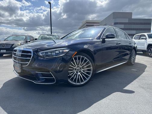Nautical Blue Metallic 2022 Mercedes-Benz S-Class 4MATIC