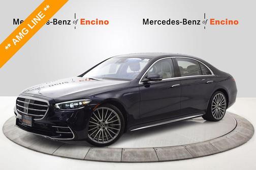 Nautical Blue Metallic 2022 Mercedes-Benz S-Class 4MATIC