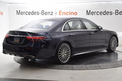 Nautical Blue Metallic 2022 Mercedes-Benz S-Class 4MATIC