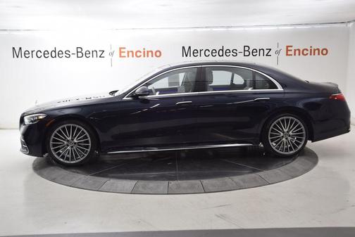 Nautical Blue Metallic 2022 Mercedes-Benz S-Class 4MATIC