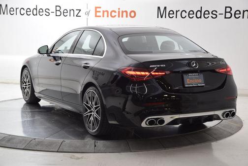 Obsidian Black Metallic 2024 Mercedes-Benz AMG C 43 4MATIC