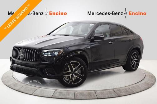 Obsidian Black Metallic 2026 Mercedes-Benz AMG GLE 53 4MATIC+ Coupe