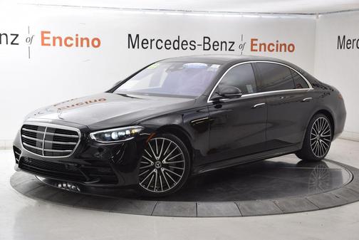 Black 2022 Mercedes-Benz S-Class 4MATIC