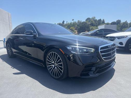 Black 2022 Mercedes-Benz S-Class 4MATIC