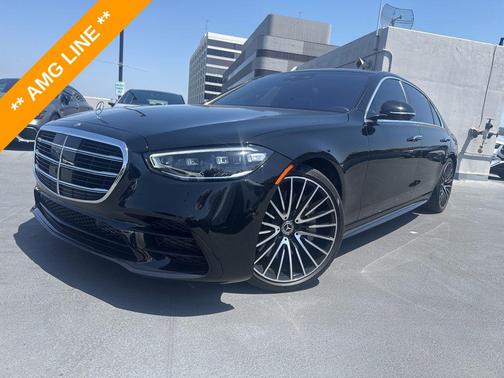 Black 2022 Mercedes-Benz S-Class 4MATIC