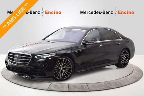 Black 2022 Mercedes-Benz S-Class 4MATIC