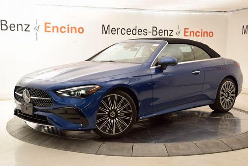 Starling Blue Metallic 2026 Mercedes-Benz CLE 300 4MATIC Cabriolet