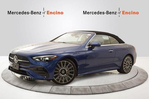 Starling Blue Metallic 2026 Mercedes-Benz CLE 300 4MATIC Cabriolet