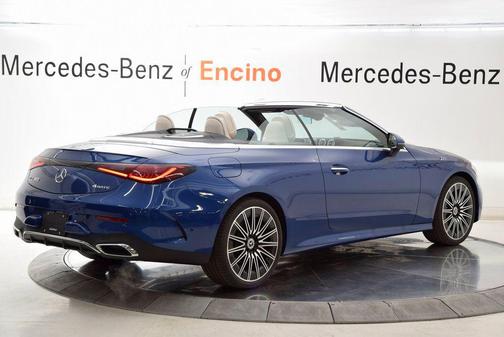 Starling Blue Metallic 2026 Mercedes-Benz CLE 300 4MATIC Cabriolet