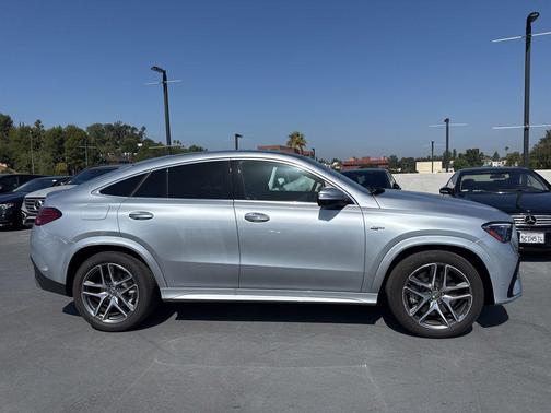 Cirrus Silver Metallic 2025 Mercedes-Benz AMG GLE 53 4MATIC+ Coupe