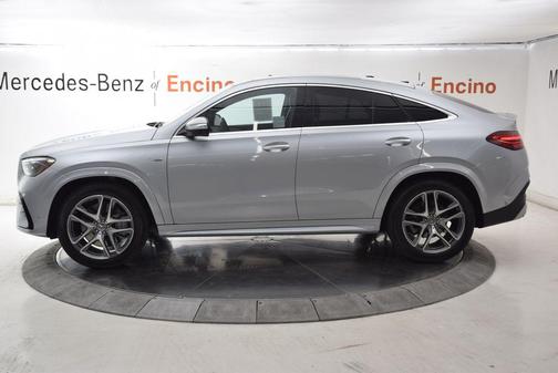 Cirrus Silver Metallic 2025 Mercedes-Benz AMG GLE 53 4MATIC+ Coupe