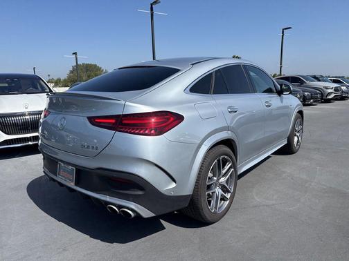 Cirrus Silver Metallic 2025 Mercedes-Benz AMG GLE 53 4MATIC+ Coupe