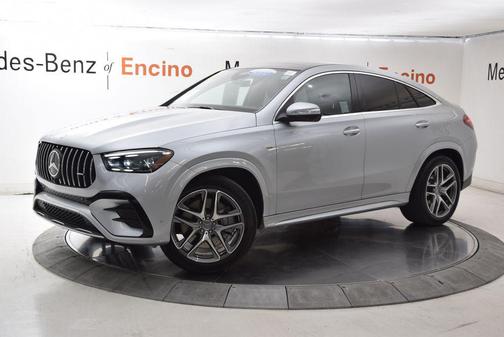 Cirrus Silver Metallic 2025 Mercedes-Benz AMG GLE 53 4MATIC+ Coupe