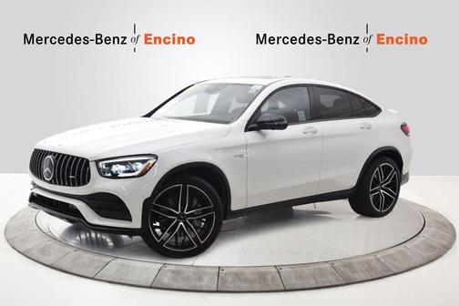 Polar White 2023 Mercedes-Benz AMG GLC 43 4MATIC Coupe