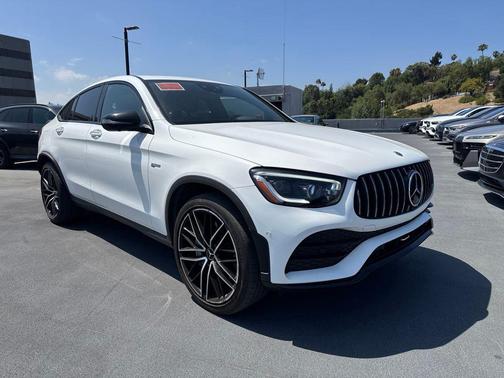 Polar White 2023 Mercedes-Benz AMG GLC 43 4MATIC Coupe