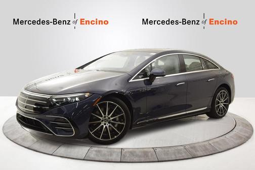 Twilight Blue Metallic 2026 Mercedes-Benz EQS 450 4MATIC
