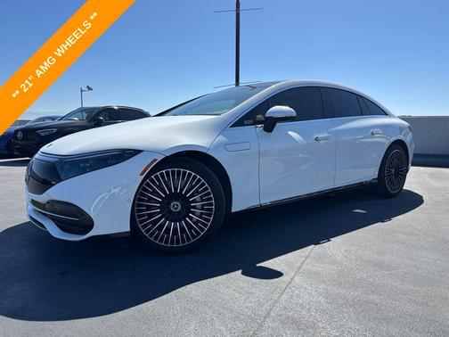 Polar White 2024 Mercedes-Benz EQS 450 4MATIC