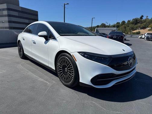 Polar White 2024 Mercedes-Benz EQS 450 4MATIC
