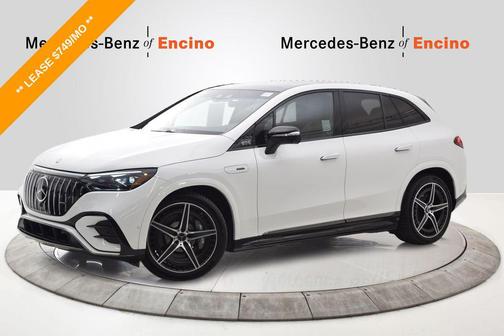 Polar White 2025 Mercedes-Benz AMG EQE 4MATIC+