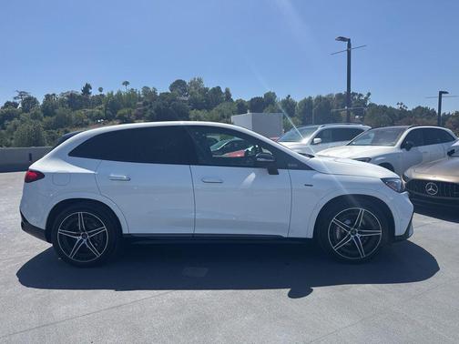 Polar White 2025 Mercedes-Benz AMG EQE 4MATIC+