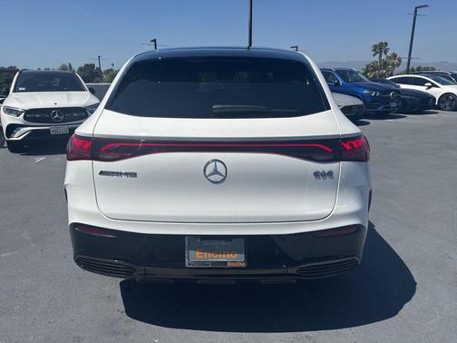 Polar White 2025 Mercedes-Benz AMG EQE 4MATIC+