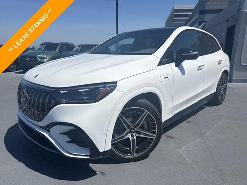 Polar White 2025 Mercedes-Benz AMG EQE 4MATIC+